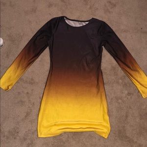 Ombré Dress | Purple to Yellow